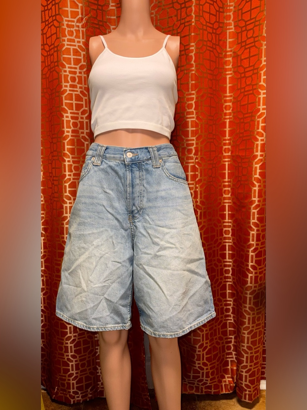 We The Free Montana Shorts Size 30 Light Wash NWOT